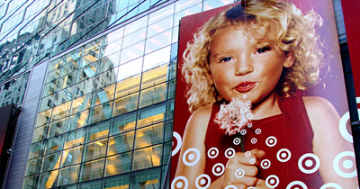 Atlanta target wall billboard OOH