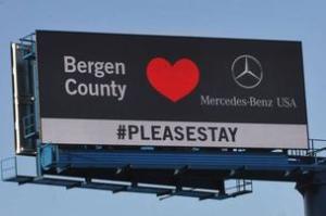 mercedes NJ billboard