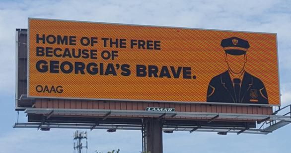 Law enforcement billboards