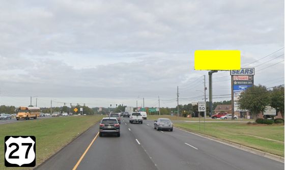   Highway 27, Carrollton billboard