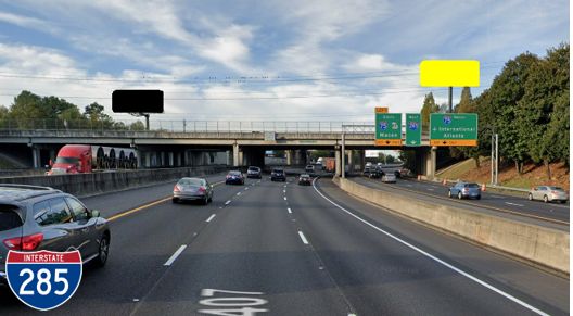  I-285, Forest Park billboard  