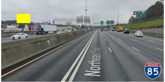  I-85, Atlanta billboard 