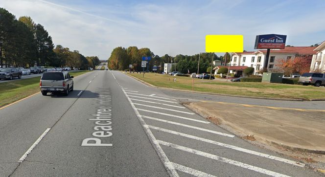 Peachtree Industrial Boulevard, Norcross billboard  